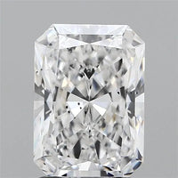 2.01ct Radiant Lab Grown Diamond (Colour E, Clarity SI1, IGI Certified)