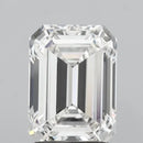 2.02ct Emerald Lab Grown Diamond (Colour E, Clarity VVS2, IGI Certified)