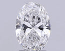 2.02ct Oval Lab Grown Diamond (Colour D, Clarity SI1, IGI Certified)