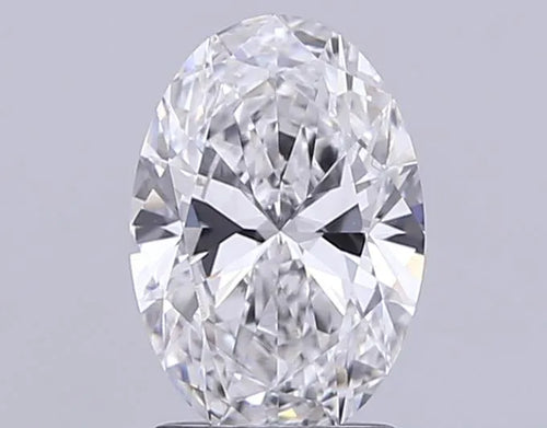 2.02ct Oval Lab Grown Diamond (Colour D, Clarity SI1, IGI Certified)