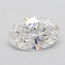 2.02ct Oval Lab Grown Diamond (Colour E, Clarity VVS1, IGI Certified)