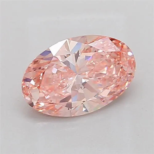 2.02ct Oval Lab Grown Diamond (Colour Fancy Intense Pink, Clarity VS1, IGI Certified)