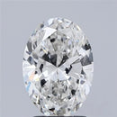 2.02ct Oval Lab Grown Diamond (Colour G, Clarity VVS2, IGI Certified)