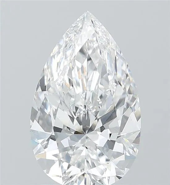2.02ct Pear Lab Grown Diamond (Colour E, Clarity VS2, GIA Certified)