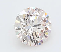 2.02ct Round Lab Grown Diamond (Colour Fancy Light Pink, Clarity VVS2, Cut ID, IGI Certified)