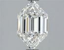 2.03ct Hexagonal Lab Grown Diamond (Colour D, Clarity VS2, IGI Certified)