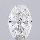 2.03ct Oval Lab Grown Diamond (Colour E, Clarity VS2, IGI Certified)