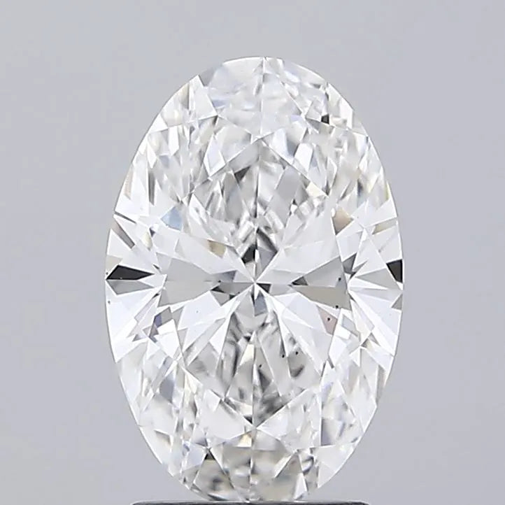2.03ct Oval Lab Grown Diamond (Colour E, Clarity VS2, IGI Certified)