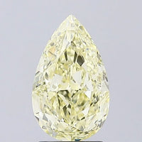 2.03ct Pear Lab Grown Diamond (Colour Fancy Intense Yellow, Clarity VVS2, IGI Certified)