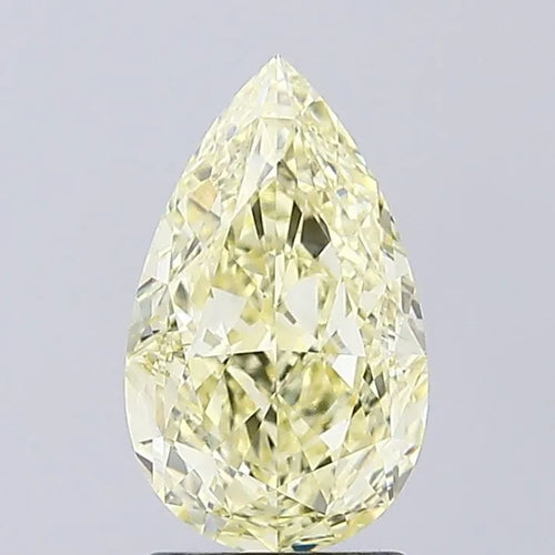 2.03ct Pear Lab Grown Diamond (Colour Fancy Intense Yellow, Clarity VVS2, IGI Certified)