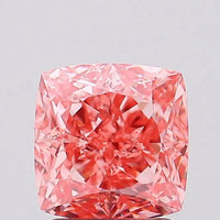 2.04ct Cushion modified Lab Grown Diamond (Colour Fancy Vivid Pink, Clarity VS1, IGI Certified)