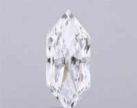 2.04ct Hexagonal Lab Grown Diamond (Colour D, Clarity VVS2, IGI Certified)