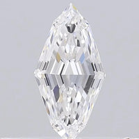 2.04ct Lozenge Lab Grown Diamond (Colour D, Clarity VVS2, IGI Certified)