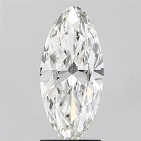 2.04ct Oval Lab Grown Diamond (Colour G, Clarity VVS1, IGI Certified)