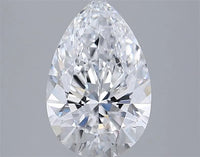 2.04ct Pear Lab Grown Diamond (Colour D, Clarity IF, IGI Certified)