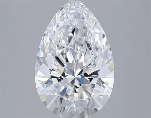 2.04ct Pear Lab Grown Diamond (Colour D, Clarity IF, IGI Certified)