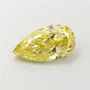 2.04ct Pear Lab Grown Diamond (Colour Fancy Intense Yellow, Clarity VS1, IGI Certified)