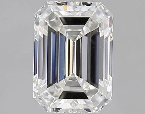 2.05ct Emerald Lab Grown Diamond (Colour F, Clarity VS1, IGI Certified)