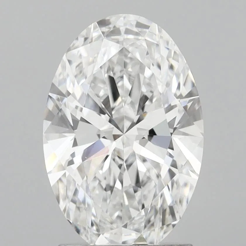 2.05ct Oval Lab Grown Diamond (Colour E, Clarity VVS1, IGI Certified)