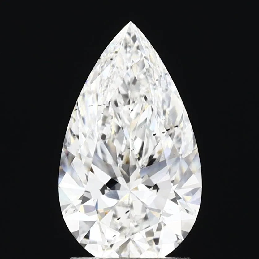 2.05ct Pear Lab Grown Diamond (Colour E, Clarity SI1, IGI Certified)
