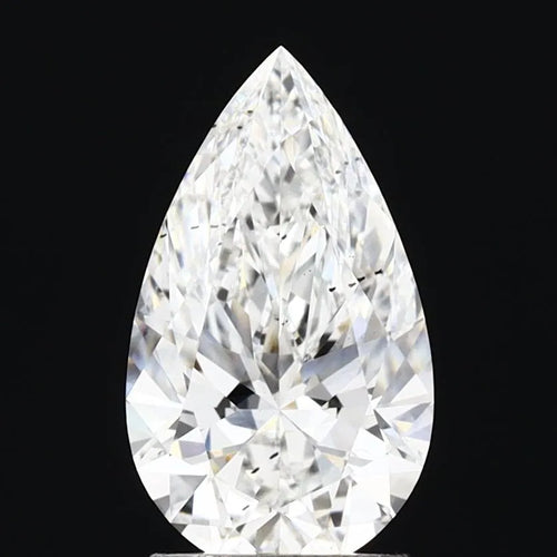 2.05ct Pear Lab Grown Diamond (Colour E, Clarity SI1, IGI Certified)