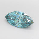 2.06ct Marquise Lab Grown Diamond (Colour Fancy Vivid Blueish Green, Clarity VVS2, IGI Certified)