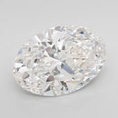 2.06ct Oval Lab Grown Diamond (Colour D, Clarity VVS2, IGI Certified)