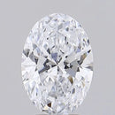 2.06ct Oval Lab Grown Diamond (Colour E, Clarity IF, Cut EX, IGI Certified)