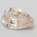 2.07ct Pear Lab Grown Diamond (Colour Faint Brown, Clarity VVS2, IGI Certified)