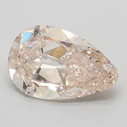2.07ct Pear Lab Grown Diamond (Colour Faint Brown, Clarity VVS2, IGI Certified)