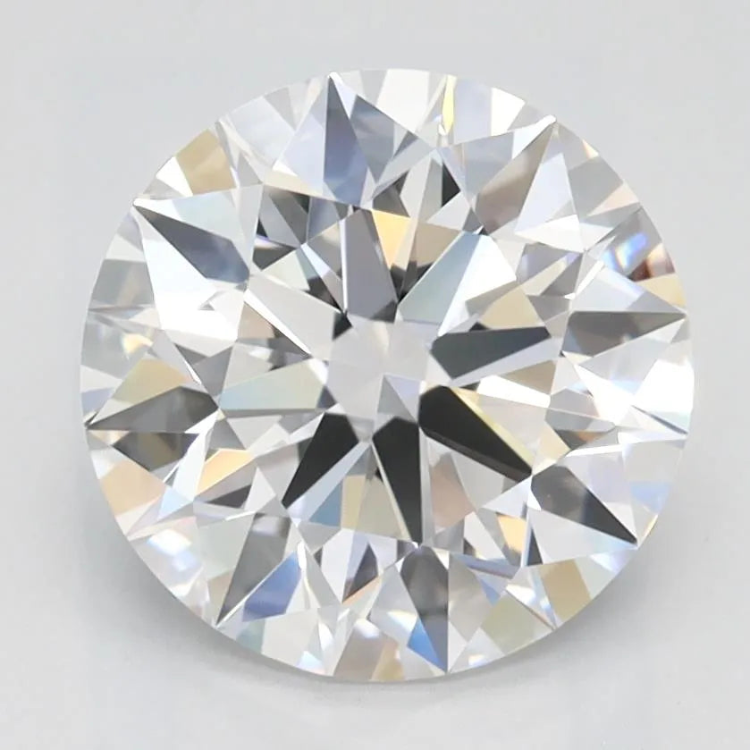 2.07ct Round Lab Grown Diamond (Colour D, Clarity IF, Cut ID, IGI Certified)