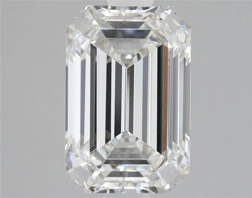 2.08ct Emerald Lab Grown Diamond (Colour F, Clarity VS1, IGI Certified)