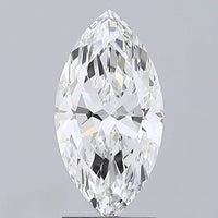 2.08ct Marquise Lab Grown Diamond (Colour F, Clarity VVS2, IGI Certified)
