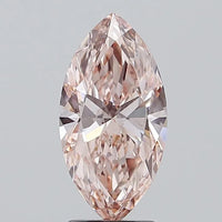2.09ct Marquise Lab Grown Diamond (Colour Fancy Intense Pink, Clarity VS1, IGI Certified)