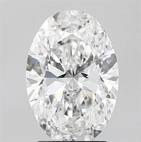2.09ct Oval Lab Grown Diamond (Colour E, Clarity VS1, IGI Certified)