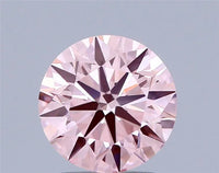 2.10ct Round Lab Grown Diamond (Colour Fancy Intense Pink, Clarity VVS2, Cut ID, IGI Certified)