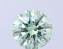 2.10ct Round Lab Grown Diamond (Colour Fancy Vivid Green, Clarity SI1, Cut EX, IGI Certified)