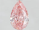 2.11ct Pear Lab Grown Diamond (Colour Fancy Vivid Pink, Clarity VVS1, IGI Certified)