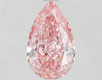 2.11ct Pear Lab Grown Diamond (Colour Fancy Vivid Pink, Clarity VVS1, IGI Certified)