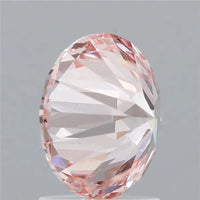 2.11ct Round Lab Grown Diamond (Colour Fancy Pink, Clarity VS2, Cut EX, IGI Certified)