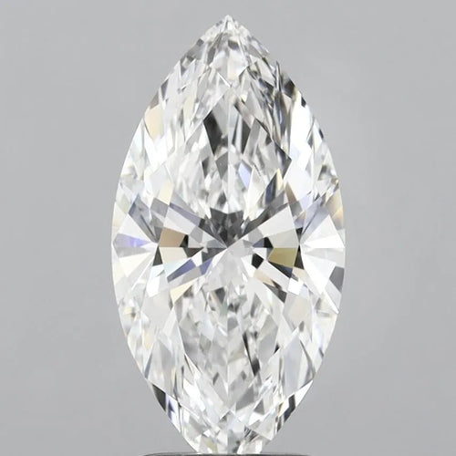 2.21ct Marquise Lab Grown Diamond (Colour E, Clarity VVS2, IGI Certified)
