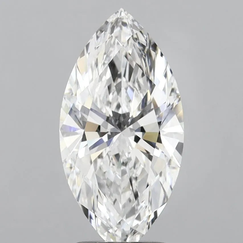 2.21ct Marquise Lab Grown Diamond (Colour E, Clarity VVS2, IGI Certified)