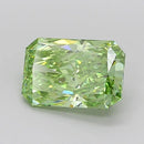 2.21ct Radiant Lab Grown Diamond (Colour Fancy Vivid Green, Clarity VS1, IGI Certified)