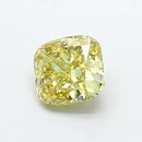 2.28ct Cushion modified Lab Grown Diamond (Colour Fancy Intense Yellow, Clarity VS1, IGI Certified)