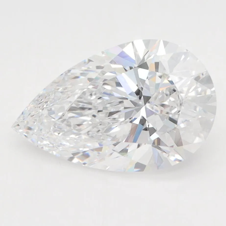 2.31ct Pear Lab Grown Diamond (Colour D, Clarity VVS2, IGI Certified)