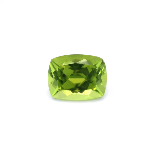2.34ct Cushion Natural Peridot (Colour Green, Clarity Eye Clean, Cut Faceted)