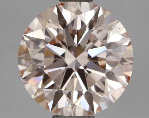 2.34ct Round Lab Grown Diamond (Colour Fancy Pink, Clarity VS1, Cut ID, IGI Certified)