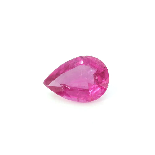 2.36ct Pear Natural Tourmaline (Colour Pink, Clarity Slightly Included, Cut Faceted)