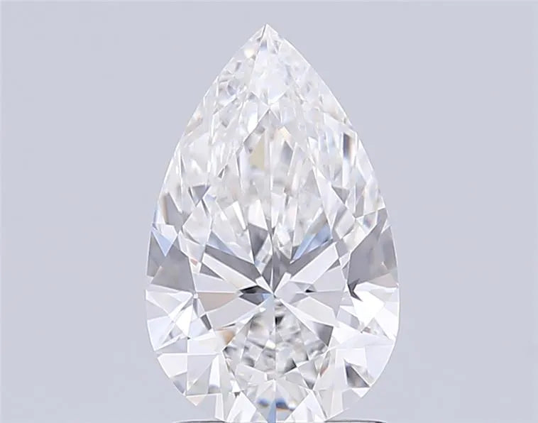 2.37ct Pear Lab Grown Diamond (Colour D, Clarity VVS1, IGI Certified)