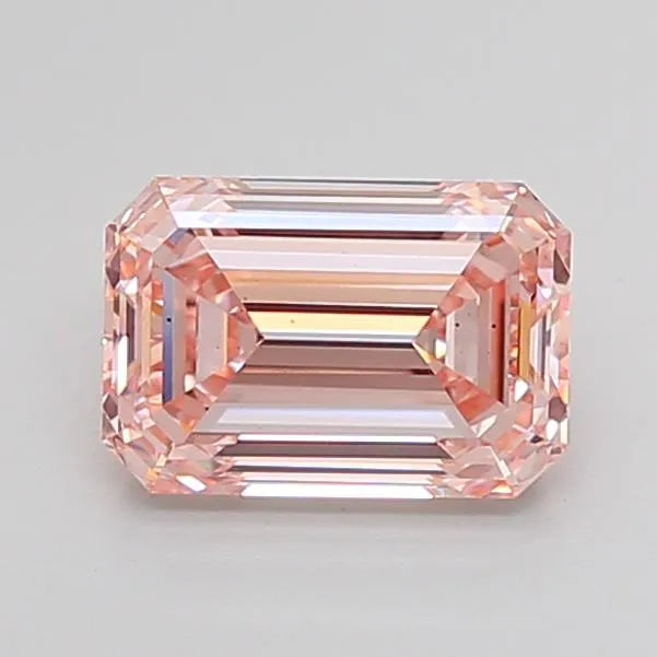 2.40ct Emerald Lab Grown Diamond (Colour Fancy Pink, Clarity VS2, IGI Certified)